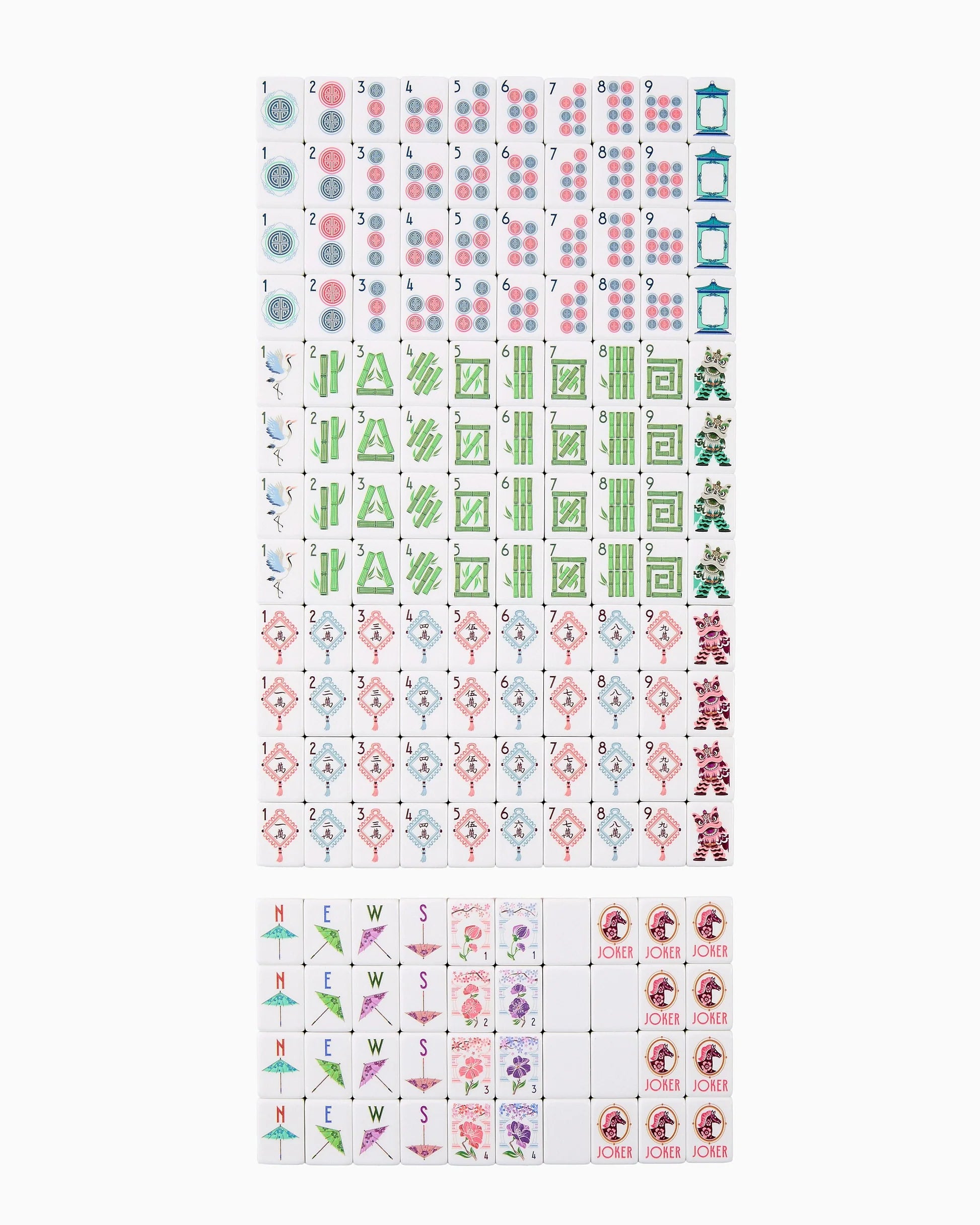 NEW RELEASE!!!  Solara Mahjong Tile Set| Oh My Mahjong