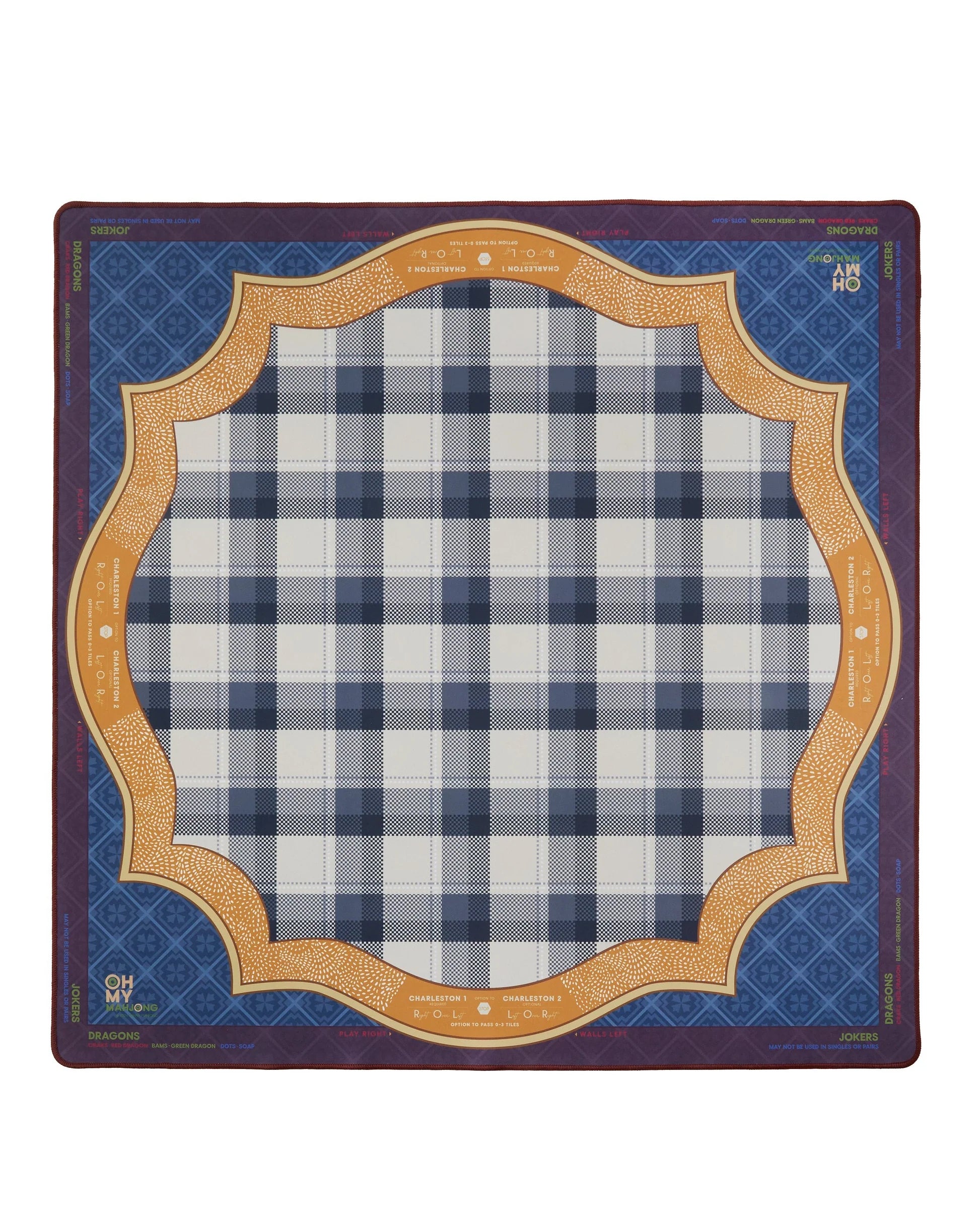 Mahjong Mat in Cloth Bag| Oh My Mahjong| Multiple Patterns